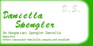 daniella spengler business card